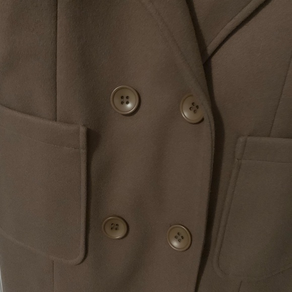Collared Tan Trench Coat - Picture 12 of 12